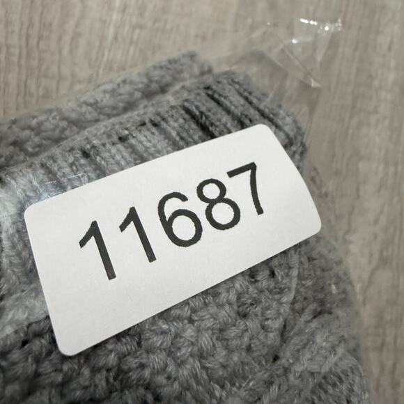 LL Bean Heritage Fisherman Sweater Henley Hoodie Mens XL Gray Soft Cotton 518210 - Picture 8 of 8